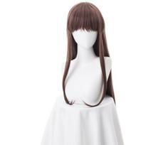 85cm Anime Vaisių krepšelis Tohru Honda Toru Ruda ilga peruka Cosplay kostiumas Atsparus karščiui sintetiniai plaukai Moteriški vakarėlio Cosplay perukai 85cm ruda