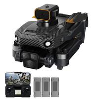 GPS nuotolinio valdymo dronas su kamera 4K dvigubos kameros kliūčių išvengimo šepetėliu variklio optinis srautas with GPS-2 battery oranžinė