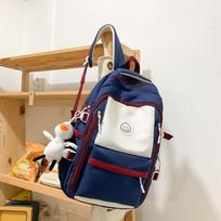 High School Students Backpack 2025 Fashion Casual Oxford Waterproof Schoolbags Simple Korean Version College Students Book Bag Outdoor Knapsack One size