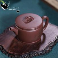 Kiniškas arbatinukas purpurinis molis Hanwa rankų darbo arbatinukas gerti Pu'er Yixing purpurinio molio arbatinukas Kung Fu arbatos rinkinys 190ml 1pcs China