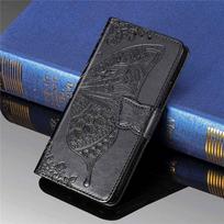 Odos piniginės dėklas su drugelio raštu Motorola Edge 40 50 Moto G85 Apple iPhone 17 11 12 13 14 15 Pro Max 16 Plus Google Pixel Oneplus dangtelis Oneplus Nord N20 5G juoda