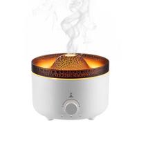 Eterinių aliejų difuzorius drėkintuvas 3h/6h laikmatis 560ml ultragarsinis ugnikalnio medūzos aromaterapinis difuzorius 3 US Plug