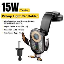„Essager“ automobilinis belaidis įkroviklis, automatinis telefono laikiklis, oro ventiliacijos stovas, skirtas „iPhone 15 14 13 Samsung Xiaomi 15W“ greitas įkrovimas Air outlet type juoda