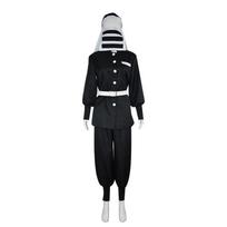 Goto Cosplay Kostiumas Anime Demon Slayer Kalvio Kaimo Lanko Kimetsu no Yaiba Juoda Kakushi Uniforma Veido Dangtelis Apranga L