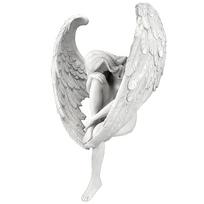 Kūrybingas angelas Skulptūra Dekoracija Atpirkimas Miniatiūros Figūrėlės interjerui Statulėlės Figūrėlės Sodas Šiuolaikinis namų dekoravimas 15x13x8cm
