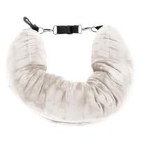 Stuffable Neck Pillow for Travel Clothes Stuffable Travel Neck Pillow Neck Pillow Case rožinė raudona spalva