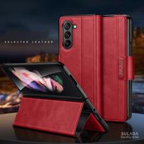 for samsung z fold 5 Business Leather Wallet Funda Bag Case for Samsung Galaxy Z Fold 5 Fold5 Non-Slip Phone Accessories for Samsung Z Fold 5