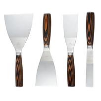 PENGGONG 4 vnt. glaistyklė grandiklis nerūdijančio plieno glaisto peilių rinkinys (1234in) Dažų grandiklis 4 Pcs