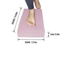Balance Pad lenta TPE jogos kilimėlio stabilumo pagalvėlė, treniruoklis, neslystantis, skirtas treniruoti kulkšnies šerdies stabilumo treniruotėms atkurti pink