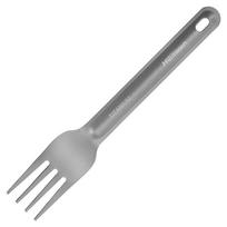 1 vnt. titano šaukštas šakutė ilga rankena šaukštas EDC lauko kempingas titano šakščiukas kempingo stalo įrankiai pikniko priedai Fork