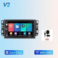 REAKOSOUND 7 colių „Android“, skirtas „Chevrolet Captiva Aveo Lova Gentra Epica“ automobiliniam radijas „Carplay“ daugialypės terpės vaizdo grotuvo navigacijai GPS 2+32+mic