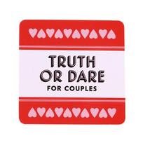 1Set Mini Small Size Truth Or Dare Poroms Kortų žaidimai Porų mėgėjams Stalo žaidimų tiekimas Įprasti žaidimai Suaugusiųjų sekso Taro kaladės