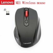 Lenovo M21 Belaidė USB Pelė Optinė Nešiojama Kompiuteriui Nešiojamam kompiuteriui Pelės Belaidė Pelė Nauja Kompiuteriui juoda
