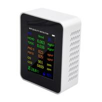 Oro kokybės matuoklis 10 viename PM2.5 PM10 HCHO AQI Temperatūros Drėgmės testeris