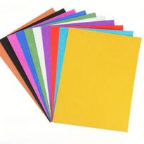 10 lapų/rinkinys blizgučių kartono popierius 10 spalvų A4 blizgučių kartono popierius DIY projektams, kortelių gamybai, vaikų iškarpų albumų amatams white