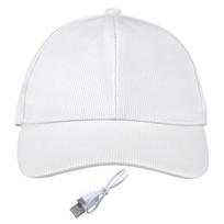Šviečianti LED skrybėlė beisbolo kepurė, šviečianti kepurė, USB įkraunama hiphopo šviesa skrybėlė Helovino mirksintis dangtelis vakarėliui diskotekų barui juoda