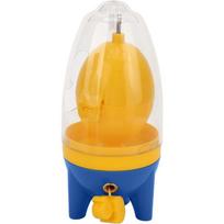 Hand Powered Egg White and Yolk Spin Mixer Portable Golden Egg Maker Manual Golden Egg Shakers Egg Homogenizer Egg Scrambler for Golden Egg Making mėlyna