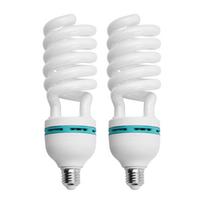 Spiralinė fluorescencinė lemputė 135W 5500K Daylight E27 lizdas 110V energijos taupymas studijai 120V & 2 Pack