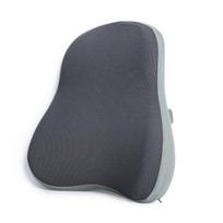 Biuro kėdės pagalvėlė Minkšta atminties putų juosmens atrama pagalvė apatinės nugaros dalies skausmą malšinanti Ergonomiška nugaros atramos pagalvė šviesiai pilka spalva