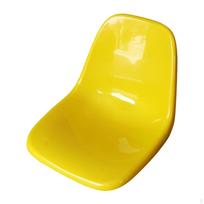 Molded Bucket Seat Plastic Cafes Easy to Install Replacement Restaurants Commercial Meal žalia