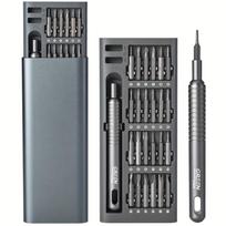 51 viename tikslaus atsuktuvo rinkinys, nešiojamas atsuktuvo rinkinys su 48 magnetiniais antgaliais Torx šešiakampiu atsuktuvu, skirtas iPhone, nešiojamam kompiuteriui, kompiuteriui, laikrodžiui, akiniams Alloy Steel