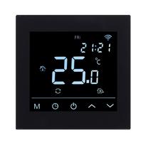 Termostatas HEATCOM HC91 Wi-Fi, juodas