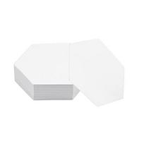 300 vnt. Hexagono formos popieriniai siuvimo trafaretų rinkinys 10mm 22mm 36mm 36mm