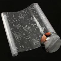 Privatumas Statinė lipni langų plėvelė ant lango Lazeris be klijų lipdukų Stiklo folijos tulpė 45 cm*100cm skaidri
