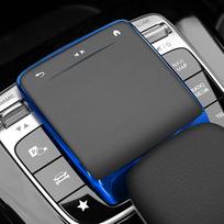 Automobilių priedai TPU Center Control pelės ekrano apsauginis dangtelis skirtas Mercedes Benz AB CLA GLE GLS GLB klasė W177 W247 C118 W167 mėlyna