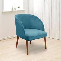 Aksominis fotelio užvalkalas Tamprus valgomojo kėdės užvalkalas Akcentinis lenktas biuro kėdžių užvalkalas Elastingas Chaise longue sėdynės užvalkalas Namai 1pc