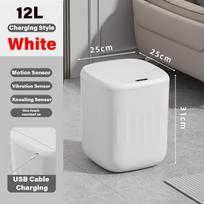 14 l automatinio jutiklio šiukšliadėžė Virtuvės šiukšliadėžė su dangčiu Vonios šiukšliadėžė Tualetas Šiukšlių kibiras Indukcinės šiukšlės Charging