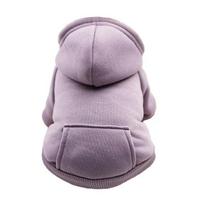 New Fashionable and cozy dog hoodie, perfect for the winter months. Keep your stylish pet warm in this chic and adorable hoodie. 2XL šviesiai violetinė spalva