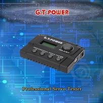 GTPOWER profesionalus servo testeris, skirtas RC orlaivių sraigtasparnio automobilio servo juoda