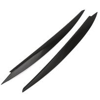 2 vnt/komplektas Automobilis Black Baking priekinio žibinto dangtelio apdaila, tinka VW Volkswagen GOLF 7 MK7