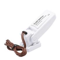12V 1100GPH automatinis valties triumo siurblio plūdinis jungiklis Triumo jungikliai srauto jutiklis elektriniam vandeniui balta