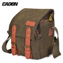 „CADEN Canvas“ fotoaparato krepšys, skirtas 1 fotoaparatui, 1 objektyvas, suderinamas su „Nikon Canon Sony“ kava