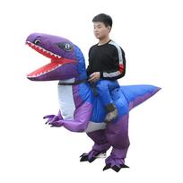 Pripučiamas dinozaurų kostiumas „Blow Up“ puošni suknelė Pripučiami „cosplay“ kostiumai Helovino vakarėliui Type B