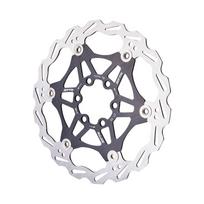 180 mm/160 mm dviračio diskinių stabdžių rotorius nerūdijančio plieno MTB plento dviračio rotorius 160mm juoda