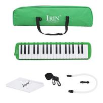 37 fortepijono klavišai Melodica Pianica muzikos instrumentas su nešiojimo krepšiu studentams, pradedantiesiems vaikams 37 keys žalia