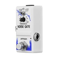 Ammoon Single Noise Gate gitaros efekto pedalas True Bypass cinko lydinio apvalkalas mėlyna