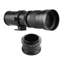 Fotoaparato MF Super Telephoto Zoom objektyvas F/8.3-16 420-800mm T tvirtinimas su NEX tvirtinimo adapterio žiedu juoda