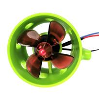 1000KV povandeninis bešepetis variklis pagal laikrodžio rodyklę su 4 ašmenų sraigtais 12-24V vandeniui atsparus elektrinis Clockwise