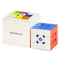 Originalus GAN 356 RS 3x3 Cube Profesionalus Speed ​​Cube galvosūkis 356R S Magic Cube 3x3 Cubes Gan 356rs Mokomieji žaislai Vaikams