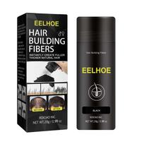 EELHOE 2 Color Hair Fibers Atauginimo pudros Keratino aplikatorius Plaukų augimo produktai Purškiamas siurblys Šukos Grožio sveikatos priemonė black 28g