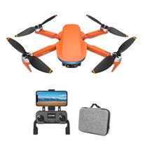 GPS dronas su kamera 4K dviguba kamera 5GWifi FPV Quadcopter bešepetėlis variklis su saugojimo maišeliu vienu raktu 2 battery oranžinė