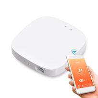 „Zigbee 3.0 Gateway Hub Wireless Smart Home Bridge“ palaikymas „SmartLife Tuya App“ nuotolinio valdymo pultas „WiFi“ balta