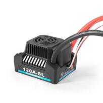 120A bešepetėlis ESC XT60 kištukas su 2-4S Lipo 5A/5.8V BEC, skirtas 3660/3670/3674 varikliui be šepetėlių 1/8 T plug juoda