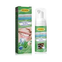 EELHOE dantų balinimo putos dantų pasta Dantų balinimas Gilus valymas pašalina dėmes Odontologijos priemonė Fresh Breath burnos higienos priemonė 60ml 60ml