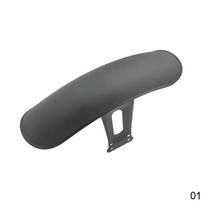 Universal Motorcycle Front wheel Fender Retro Black \Chrome Tire Position Mudguard Splash Guard For Honda CG125 GN125 Cafe Black Front