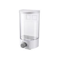 Sieninis automatinis ryžių ir dribsnių dozatorius Plastikinis skaidrus grūdų laikiklis 667A 1000ML balta
